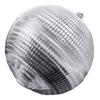 Garden Decoration button switch mini water floating solar tree hanging RGB ball lights